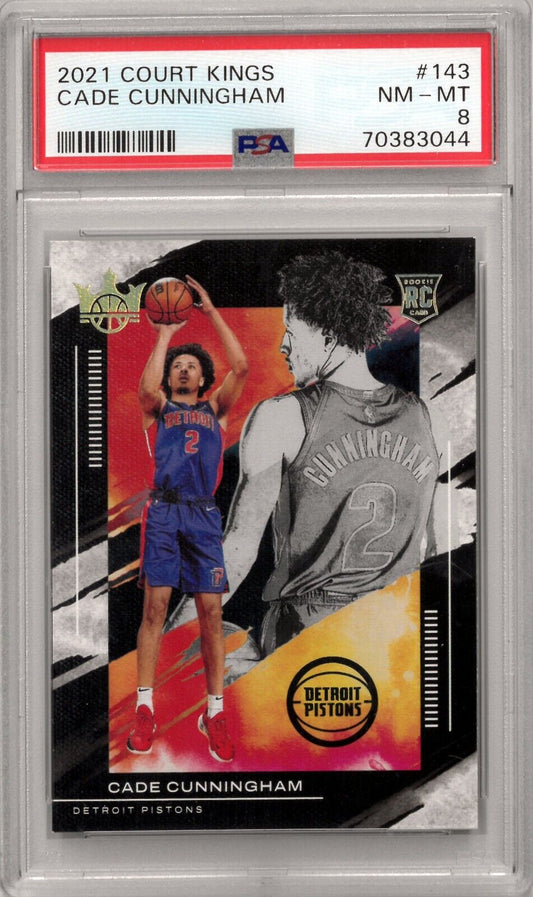 2021 Court Kings - Cade Cunningham - Rookie Level 3 #143 - PSA Graded Card