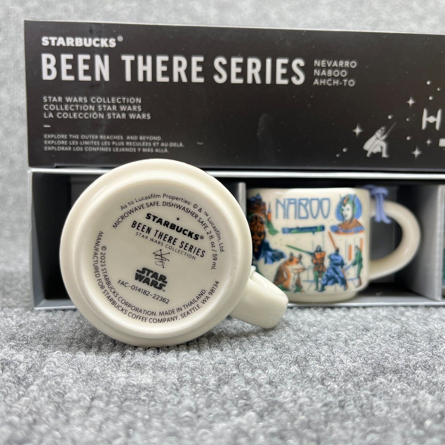 Disney x Starbucks - Star Wars "Been There' Series 3x Espresso Mugs