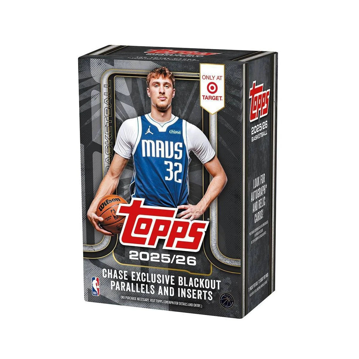 2025-26 Topps Basketball - Target Black Friday Blackout Blaster Box