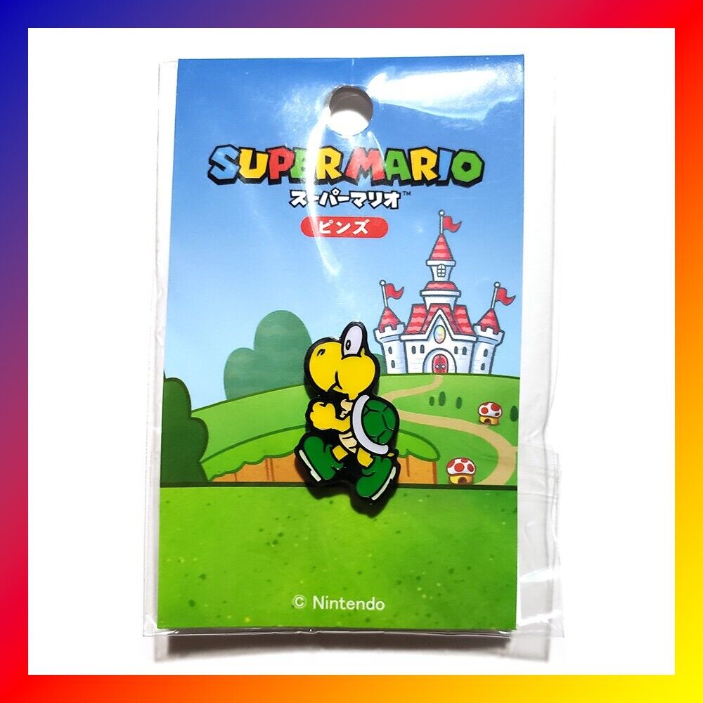 Nintendo Store - Supper Mario + Koopa Troopa Tokyo Japan Exclusive 2 Pin Set