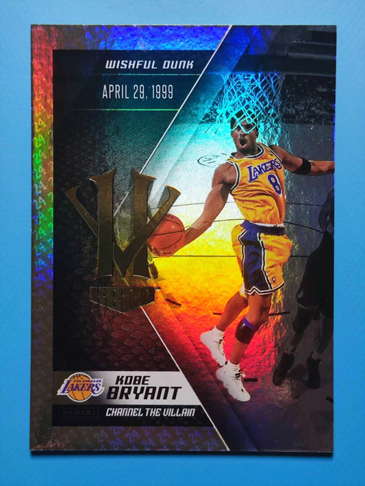 2015-16 Panini Kobe Bryant HeroVillain  - 24 - Channel the Villain - Kobe Bryant #4.1 - Ungraded Raw Card