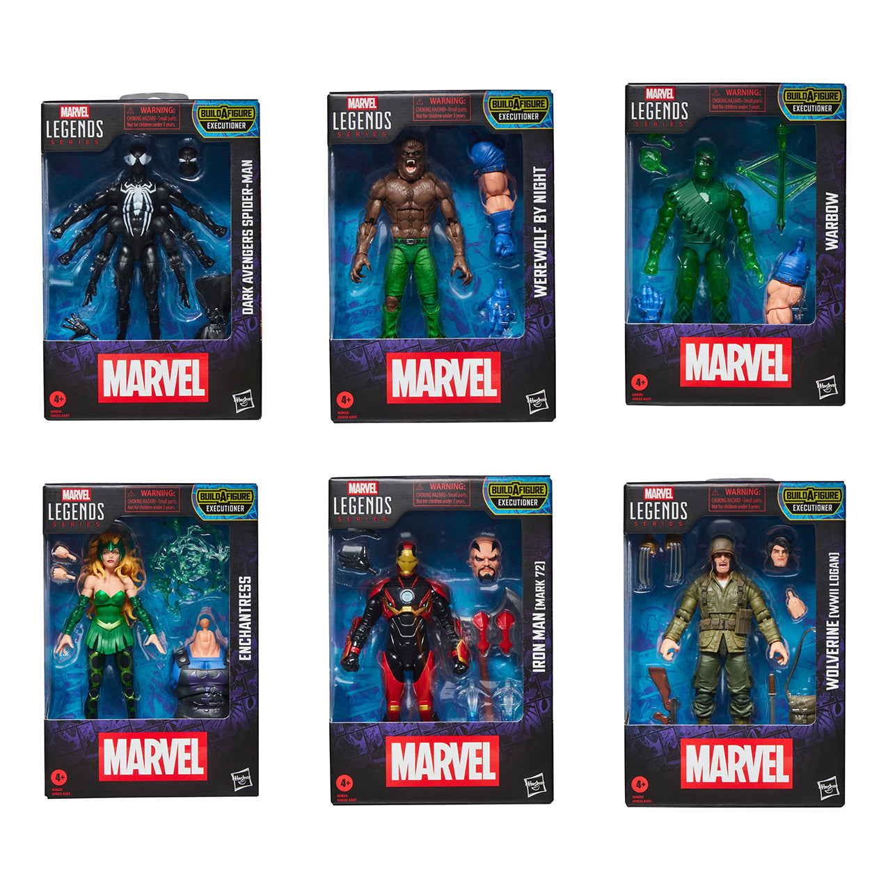 Marvel Legends Executioner Series Build a Figure BAF - Complete Set of 6 Figures (PRE-ORDER JAN 2026)