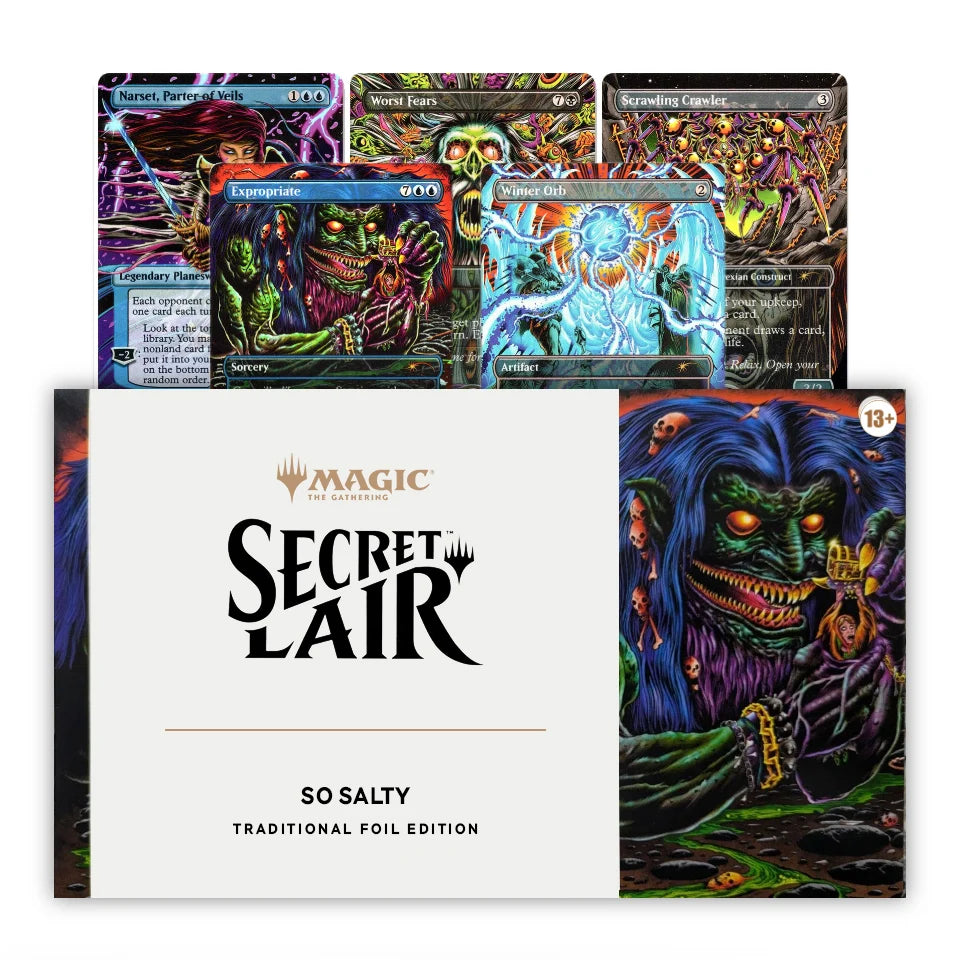 Magic: The Gathering - Secret Lair Roadshow Edition: So Salty - Traditional Foil Edition SEALED
