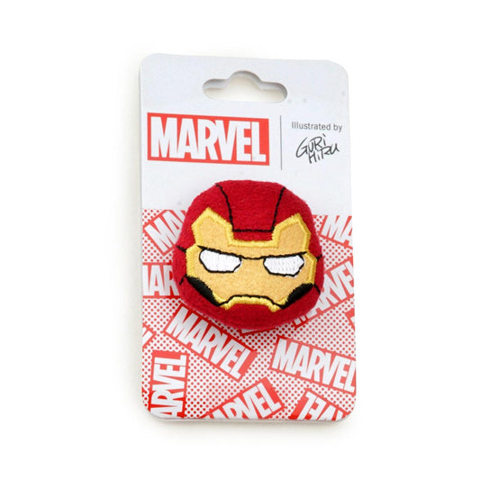 Marvel: Gurihiru Face Badge Iron Man Plush