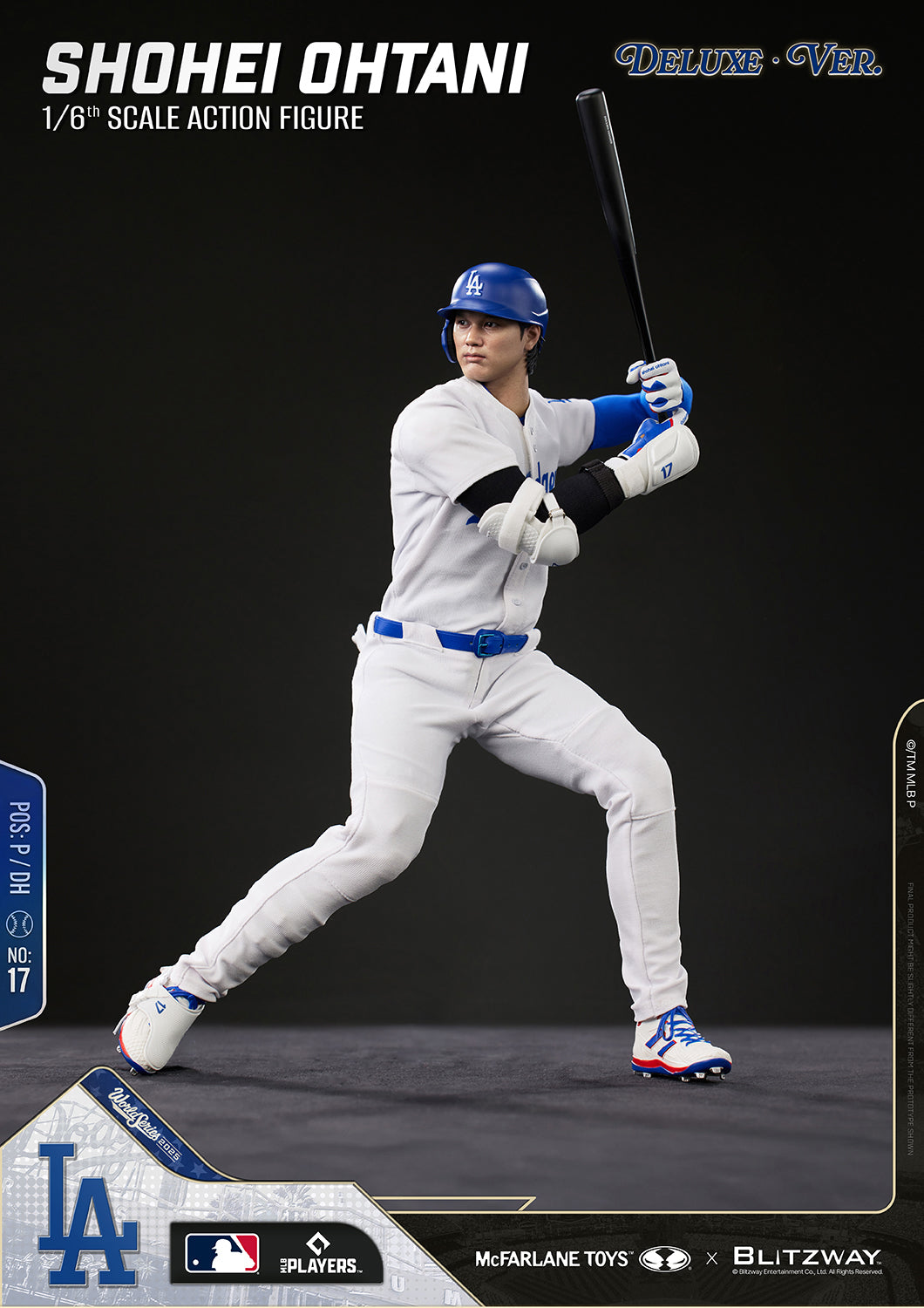 McFarlane x Blitzway - Shohei Ohtani Deluxe Version - 1:6 Scale Action Figure (PRE-ORDER MARCH 2027)