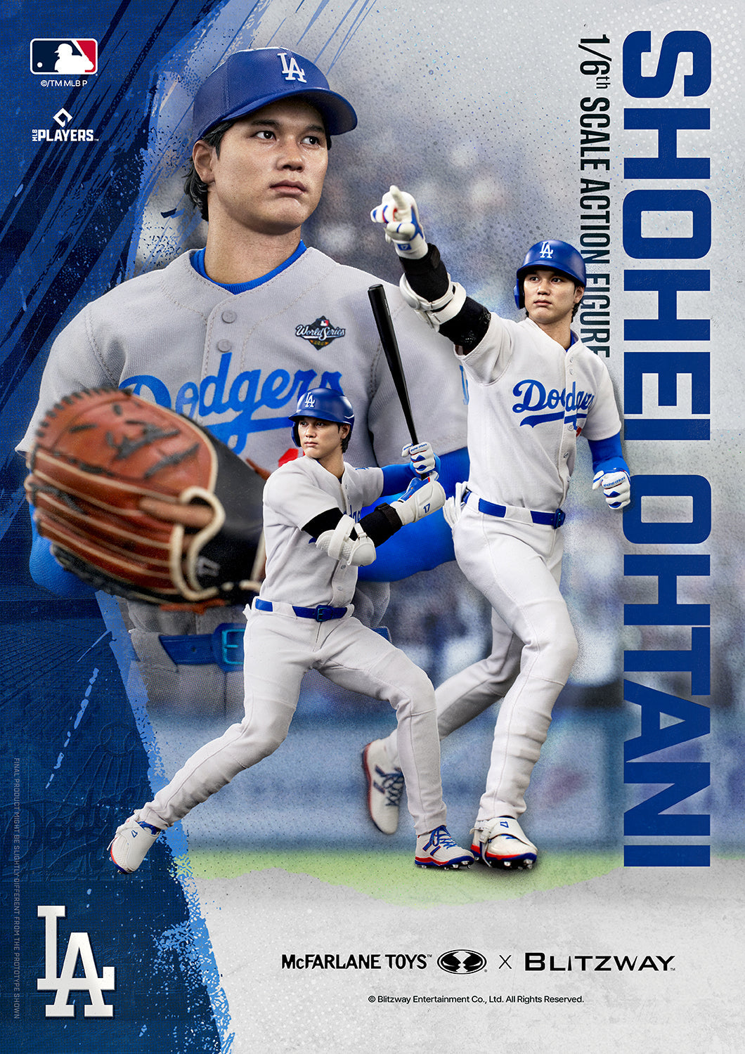 McFarlane x Blitzway - Shohei Ohtani Deluxe Version - 1:6 Scale Action Figure (PRE-ORDER MARCH 2027)