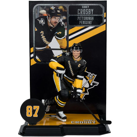 McFarlane - NHL Pittsburgh Penguins - Sidney Crosby Alternate Jersey 7-Inch Posed Figure (PRE-ORDER NOVEMBER 2025)