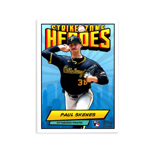 2024 Topps Japan Edition - Paul Skenes Strike Zone Heroes - Rookie Card - #ZH19 - Ungraded Card