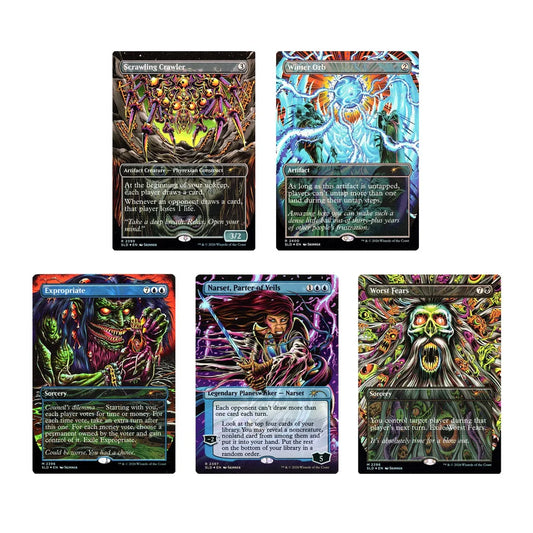 Magic: The Gathering - Secret Lair Roadshow Edition: So Salty - Traditional Foil Edition Set of 5