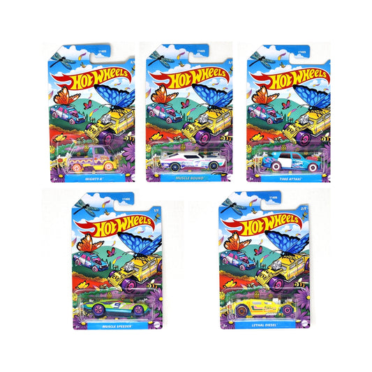 Hot Wheels Spring Vehicle 2025 Mix 1 - Set of 5