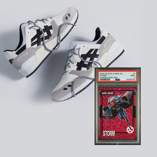 KITH x ASICS Gel-Lyte III '07 Remastered WITH PSA Card - Marvel X-Men Storm - 1201A959-100