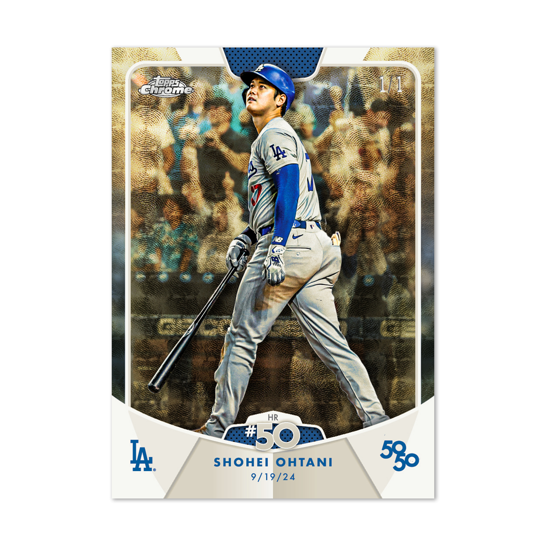 2024 Topps 50/50: Shohei Ohtani - Single Pack (READY TO SHIP)