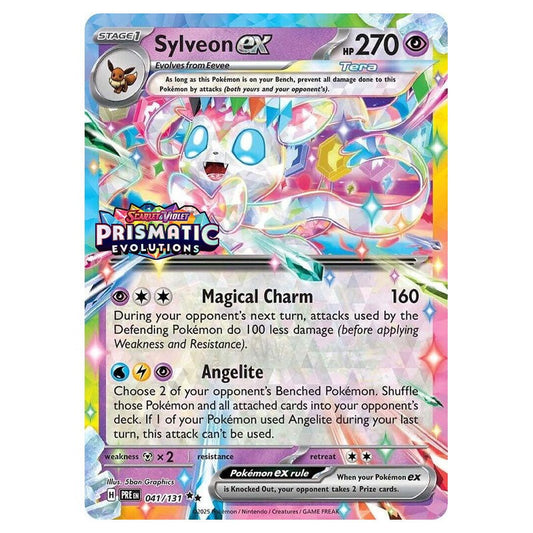 2025 Pokemon PRE-EN - Prismatic Evolutions Stamped Promo Cards - Pick Your Card - Ungraded Card