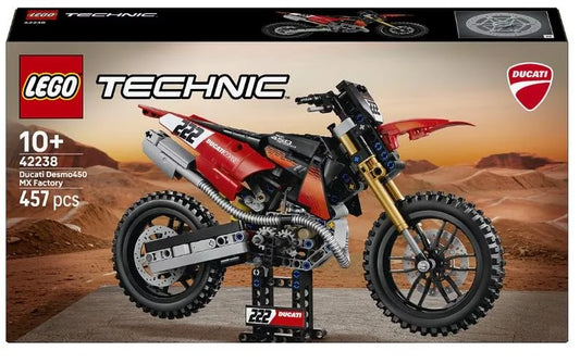 LEGO Technic - Ducati Desmo450 MX Factory Motorcycle - 42238 (PRE-ORDER AUG 1, 2026)