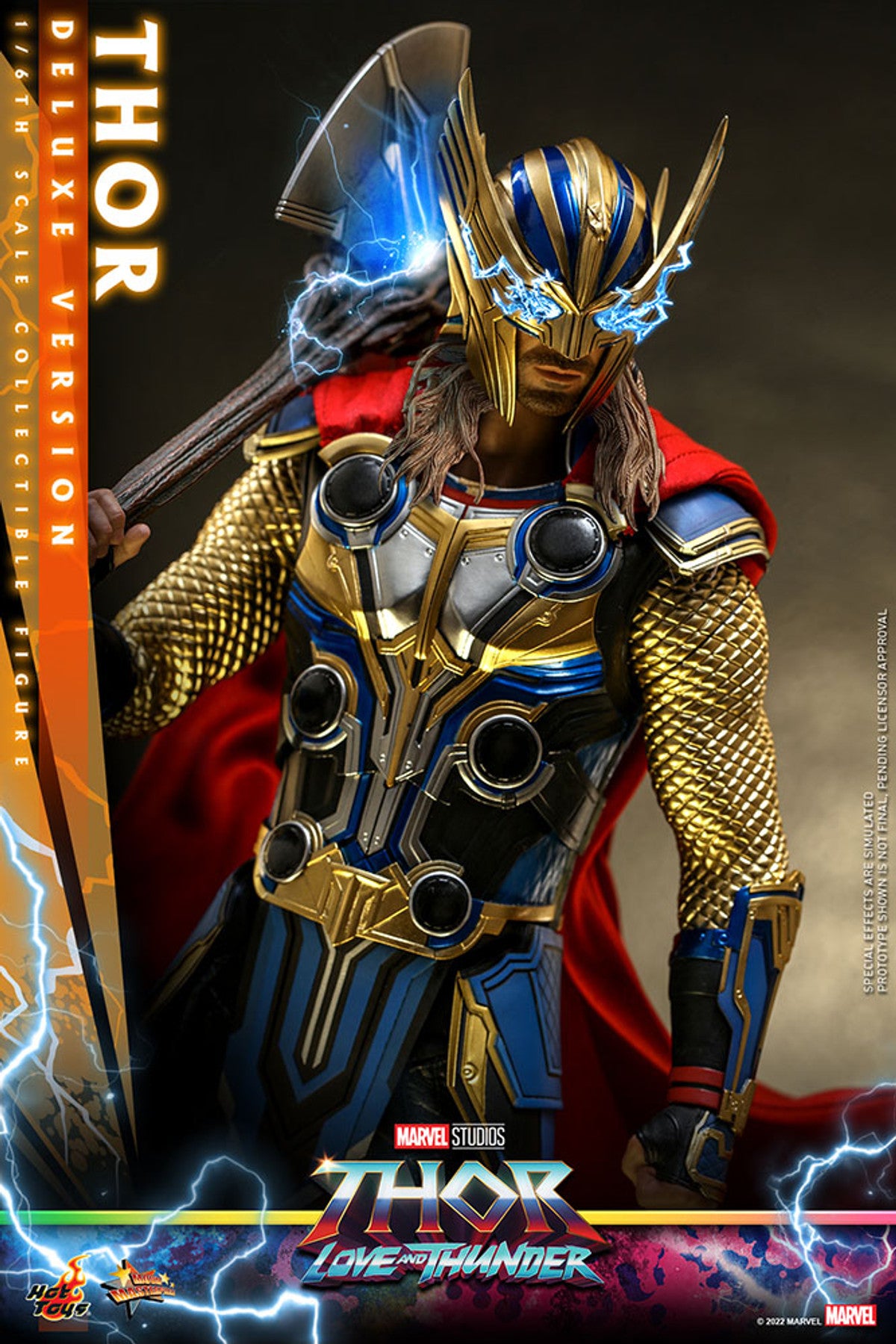 Thor: Love and Thunder - Thor (Deluxe) - Sixth Scale Figure by Hot Toys - Marvel