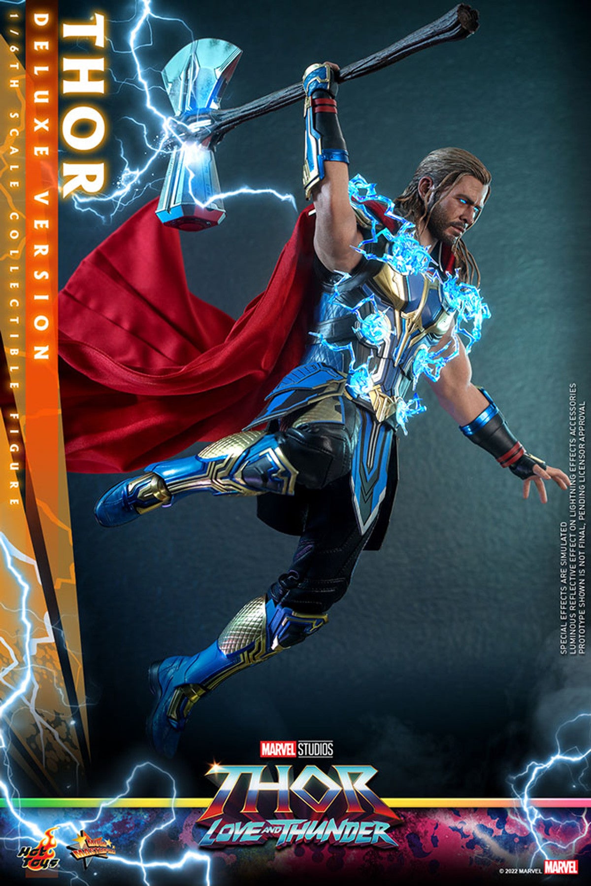 Thor: Love and Thunder - Thor (Deluxe) - Sixth Scale Figure by Hot Toys - Marvel