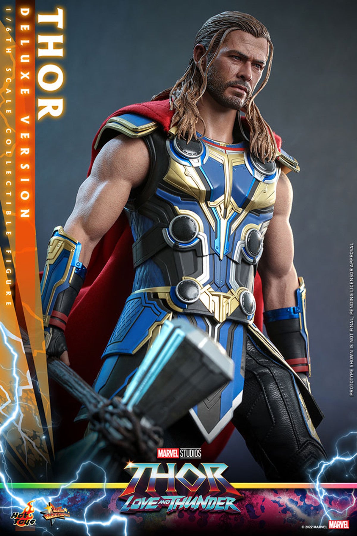 Thor: Love and Thunder - Thor (Deluxe) - Sixth Scale Figure by Hot Toys - Marvel