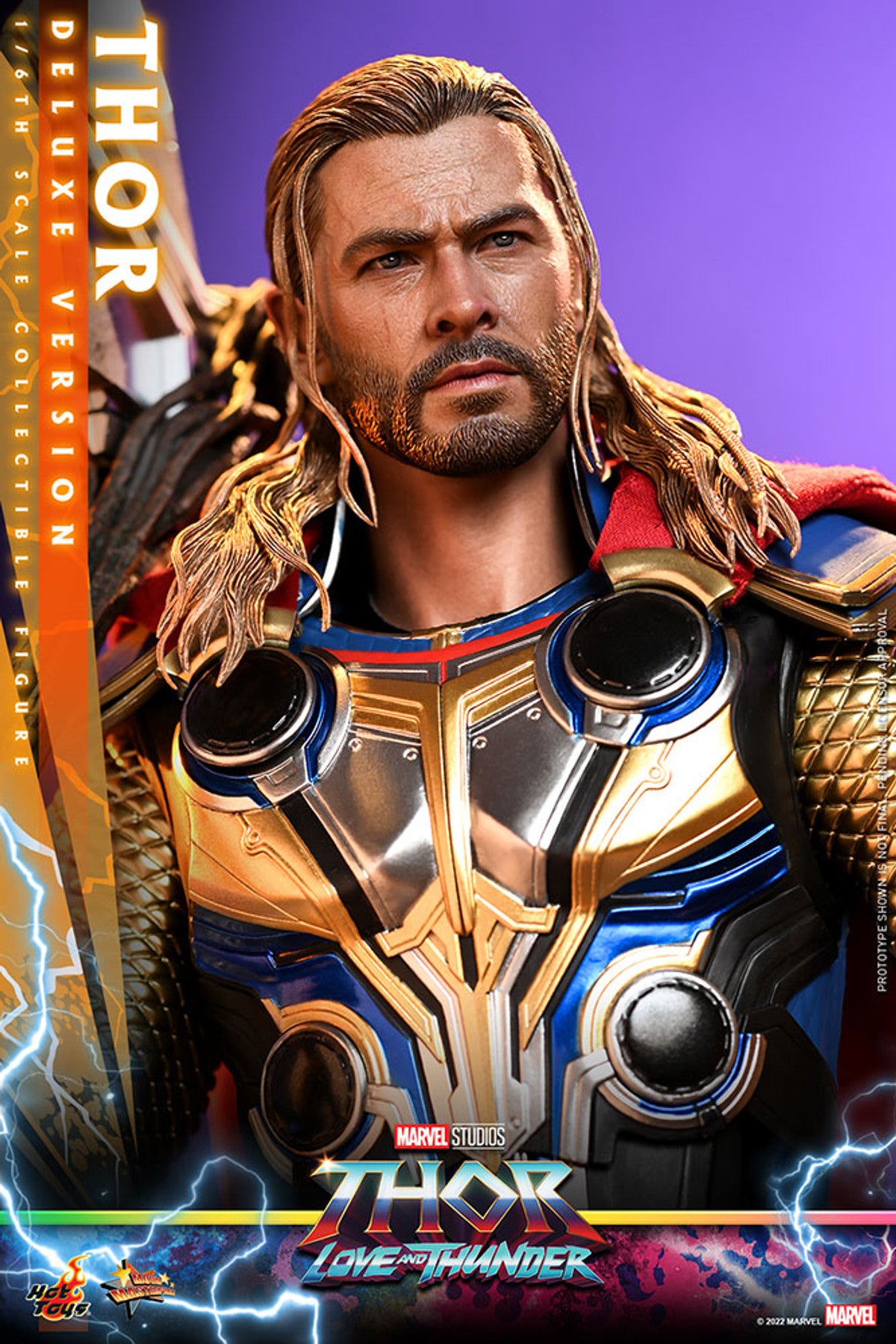 Thor: Love and Thunder - Thor (Deluxe) - Sixth Scale Figure by Hot Toys - Marvel