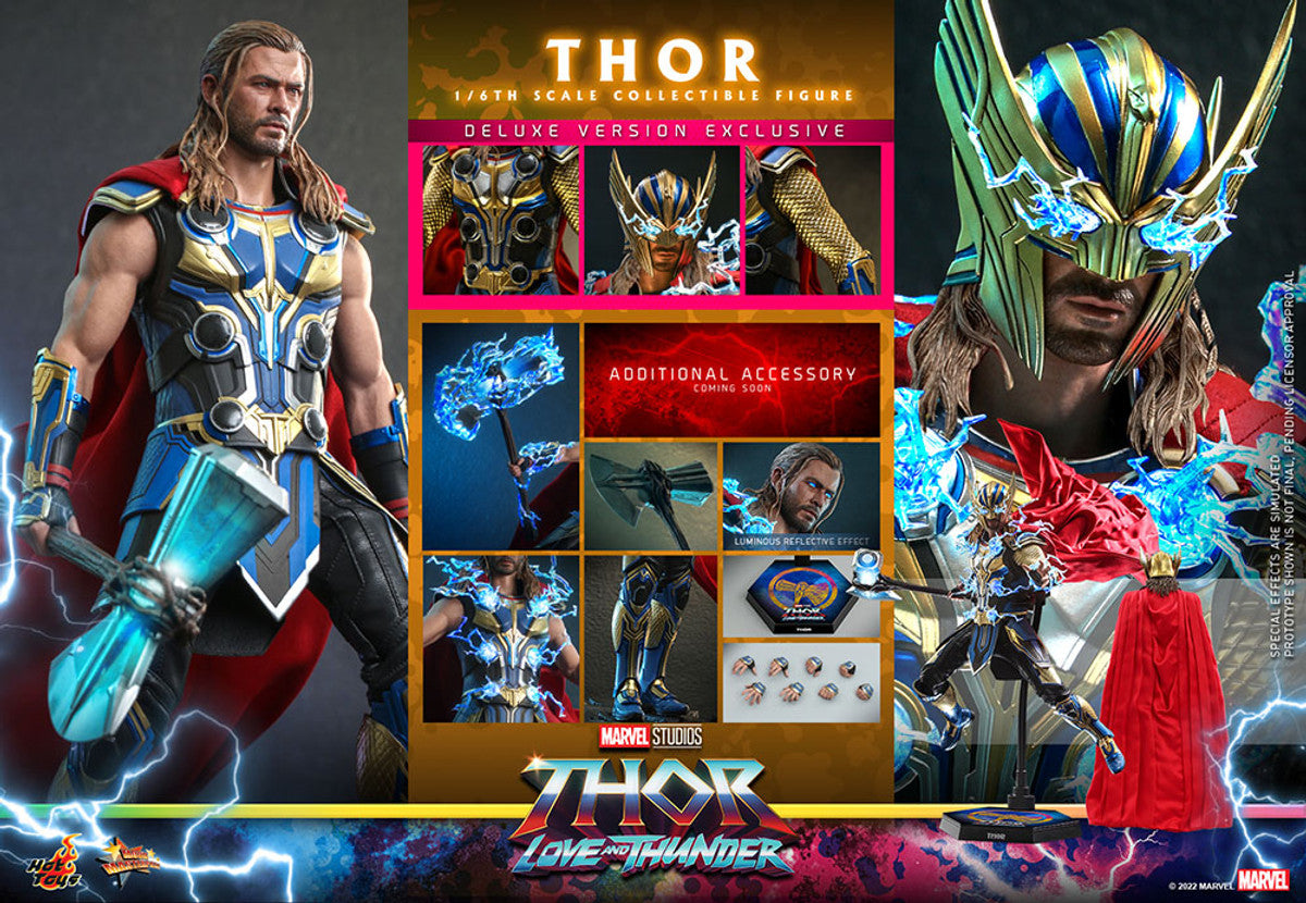 Thor: Love and Thunder - Thor (Deluxe) - Sixth Scale Figure by Hot Toys - Marvel