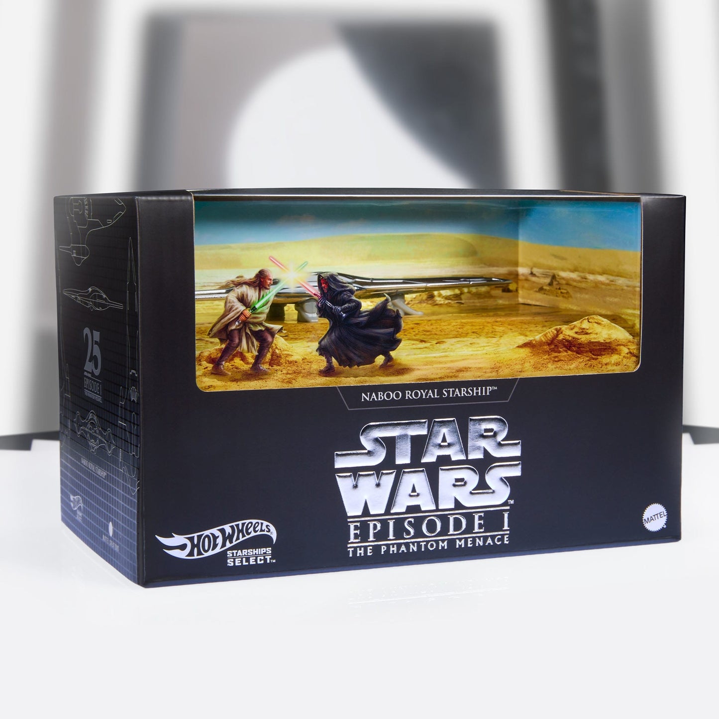 Hot Wheels - STAR WARS Starships Select Royal Naboo Starship