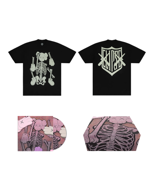 The Clipse - Let God Sort Em Out - T-Shirt & CD Box Set - Kaws Cover