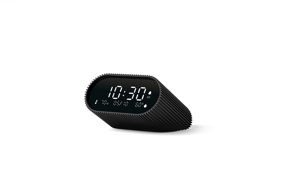 Lexon: Ray Clock - Matte Black