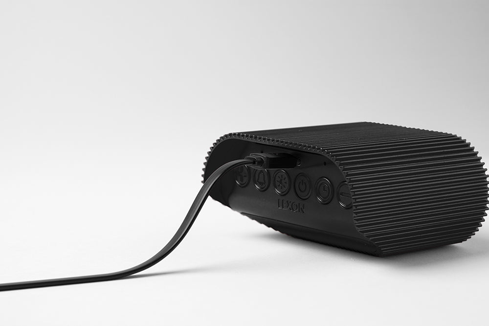 Lexon: Ray Clock - Matte Black