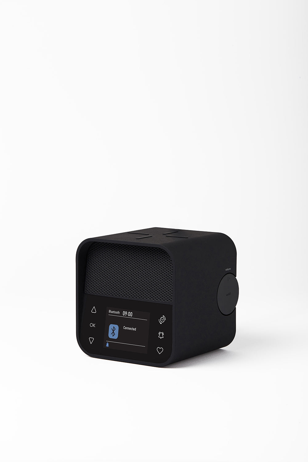 Lexon Oslo News Premium – 4-in-1 Bluetooth Speaker, Radio, Alarm Clock & Wireless Charger