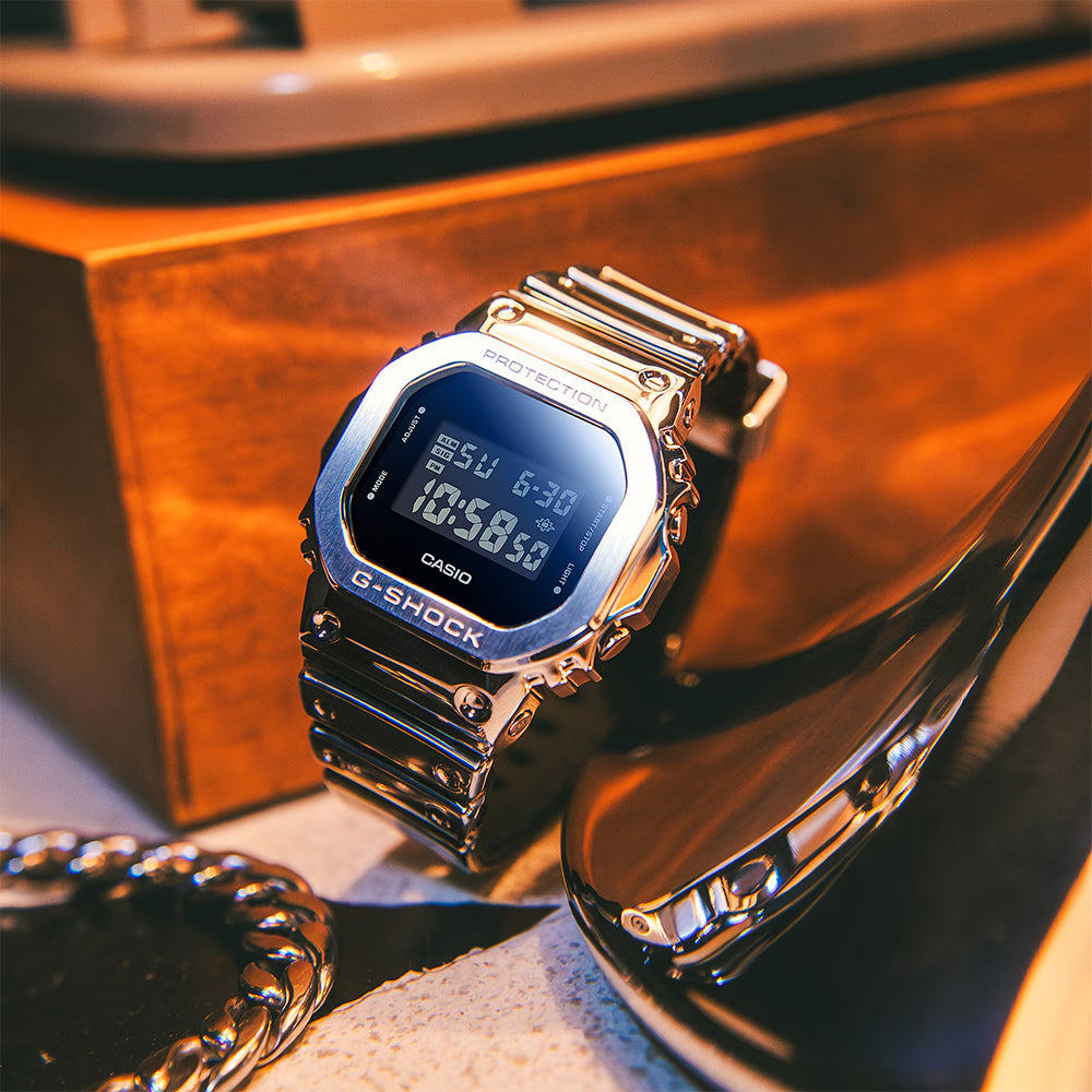 Casio: G-Shock Metallic G-Steel Watch GM-5600YM-8
