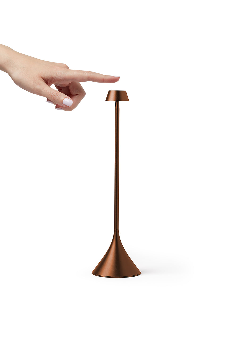 Lexon Steli Shade LED Table Lamp - Bronze