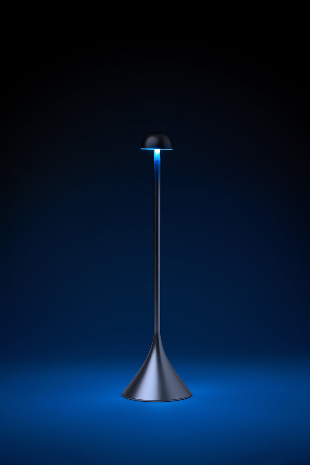 Lexon Steli Shade LED Table Lamp - Alu Polish