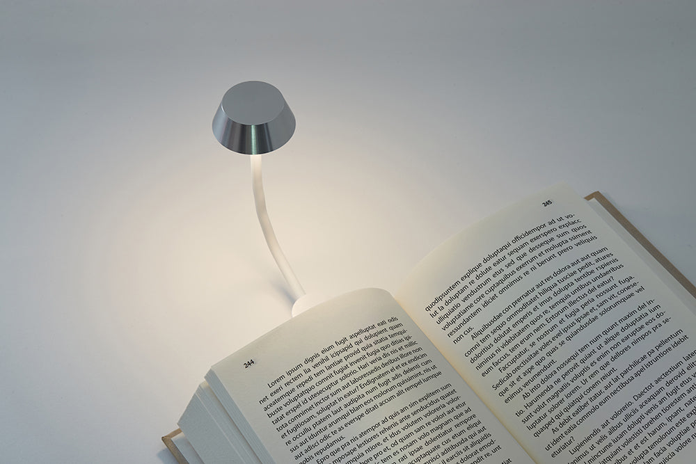 Lexon Mimi LED Flex Lamp - Alu Polish