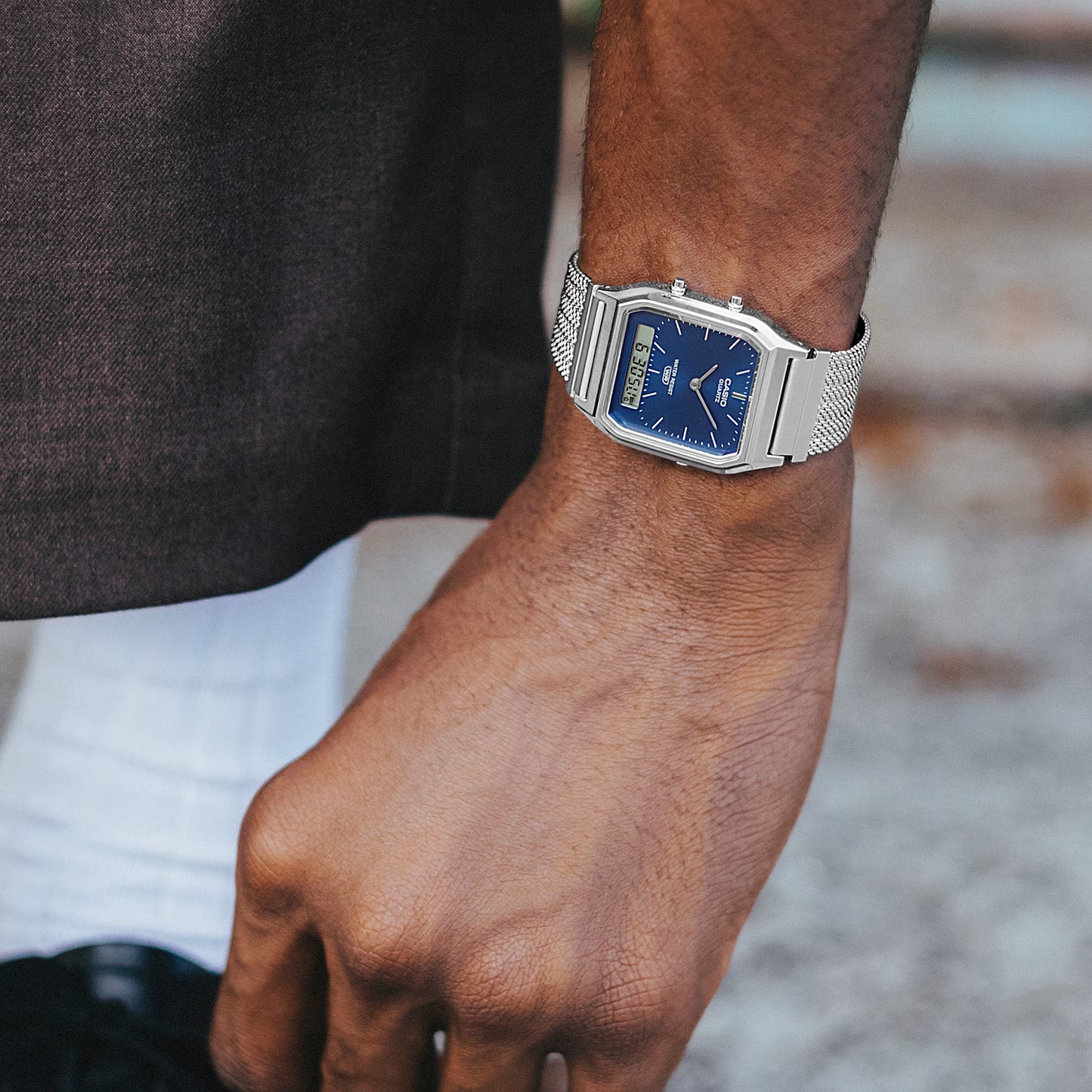 Casio AQ-230EM-2A Analog-Digital Watch