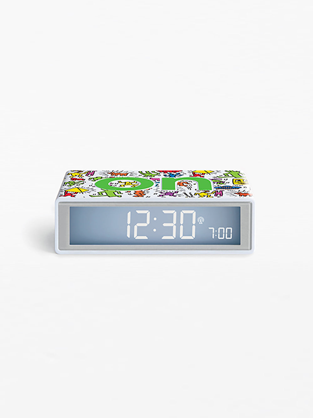 Lexon x Keith Haring: Flip+ Classic Alarm Clock