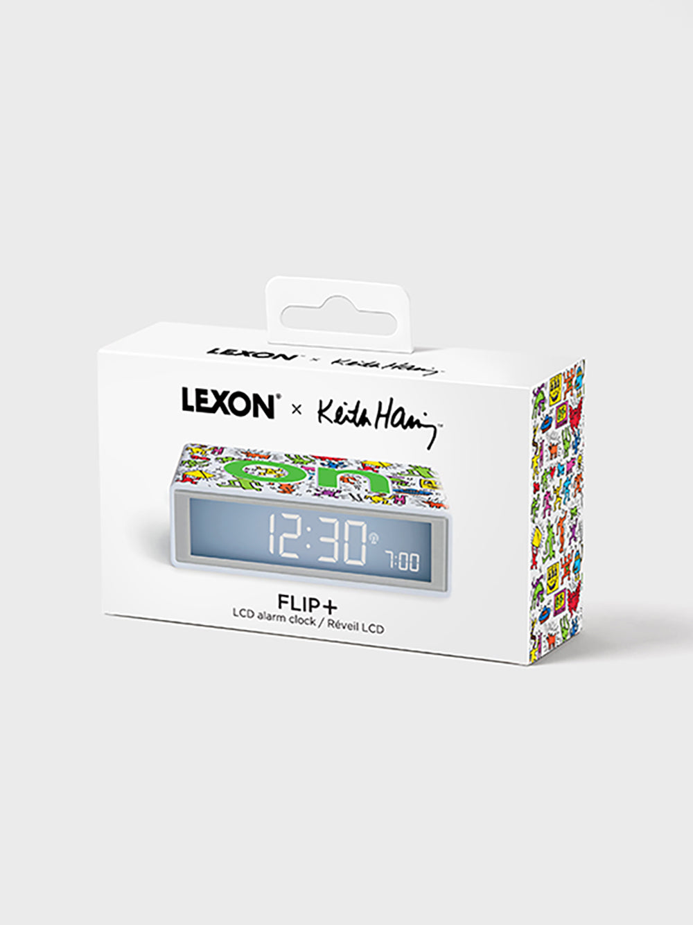 Lexon x Keith Haring: Flip+ Classic Alarm Clock