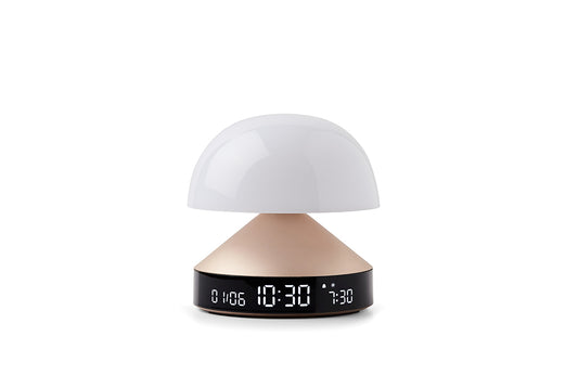Lexon: Mina Sunrise Daylight Simulator Lamp with Alarm Clock - Gold