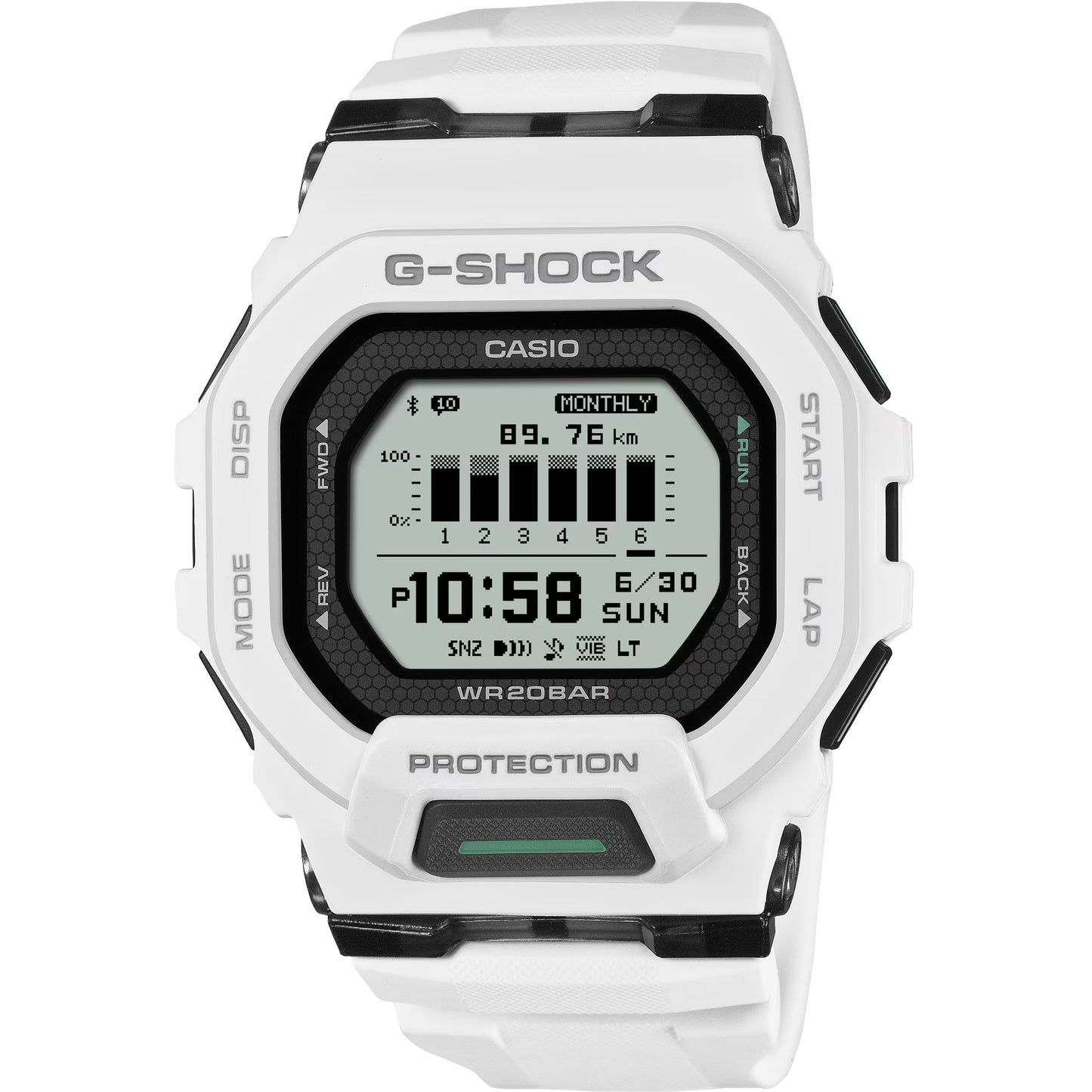 Casio: G-Shock Move GBD-200-7 White