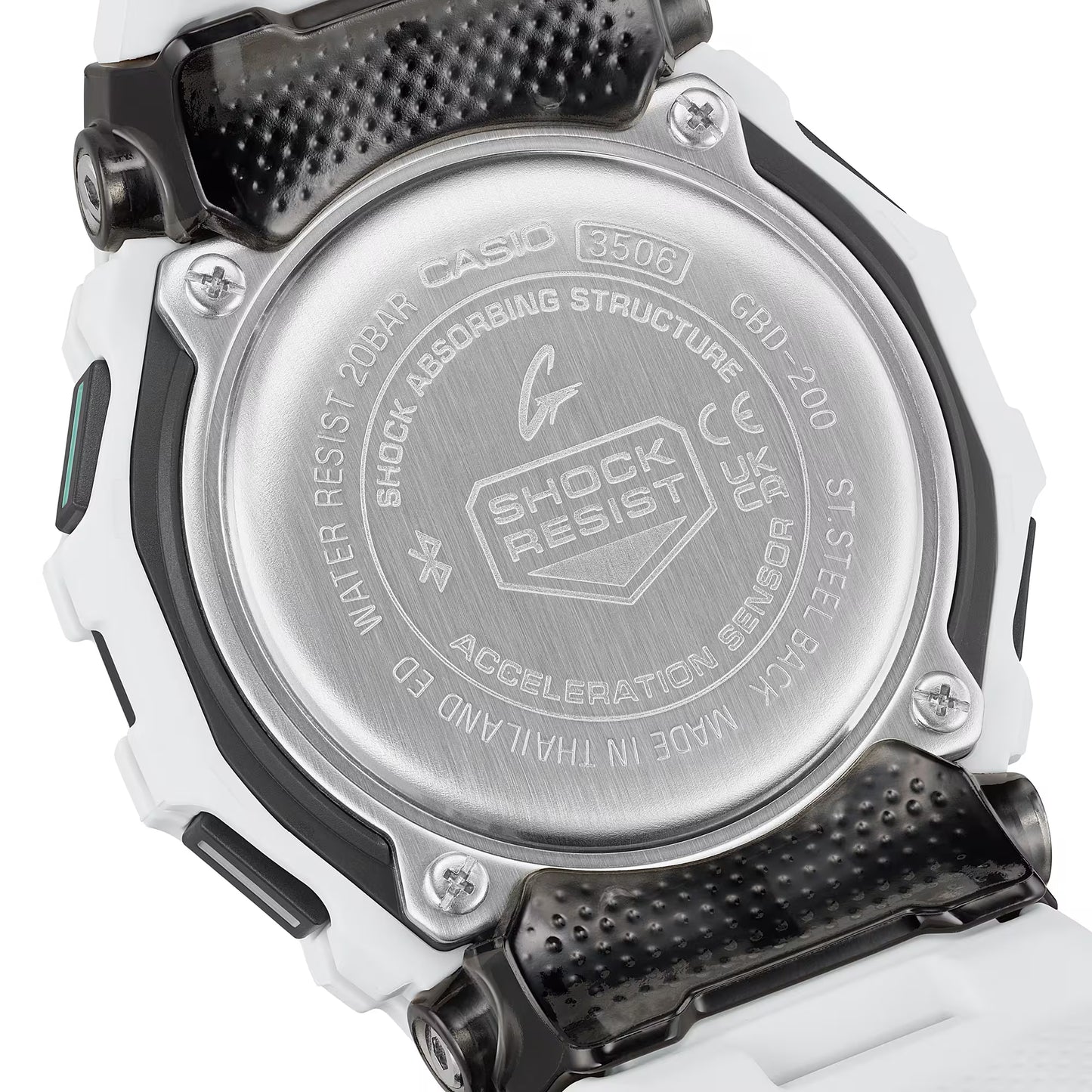 Casio: G-Shock Move GBD-200-7 White
