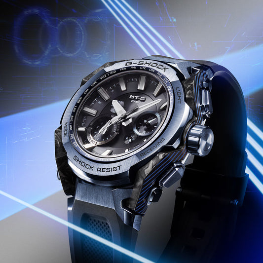 G-Shock CASIO MT-G Black Resin Strap Watch 56.6mm MTGB4000 - Made in Japan