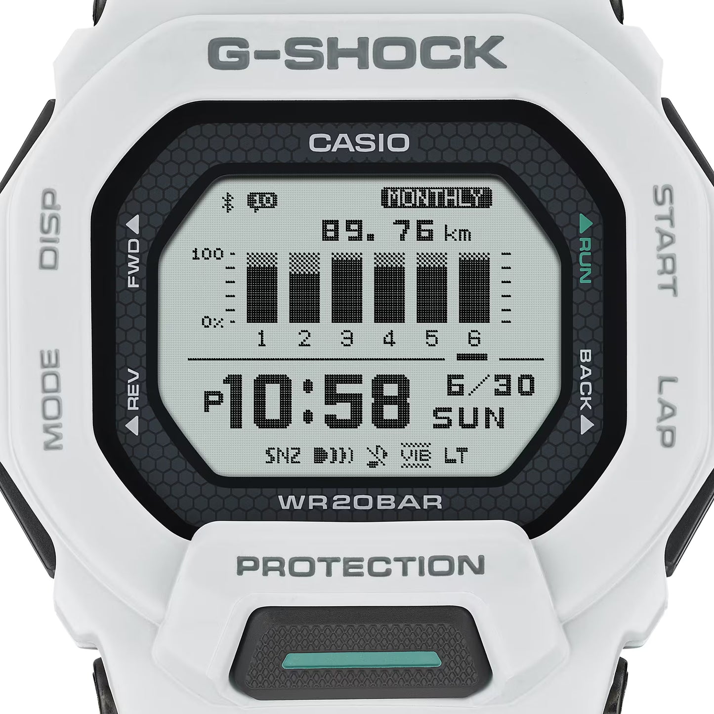 Casio: G-Shock Move GBD-200-7 White