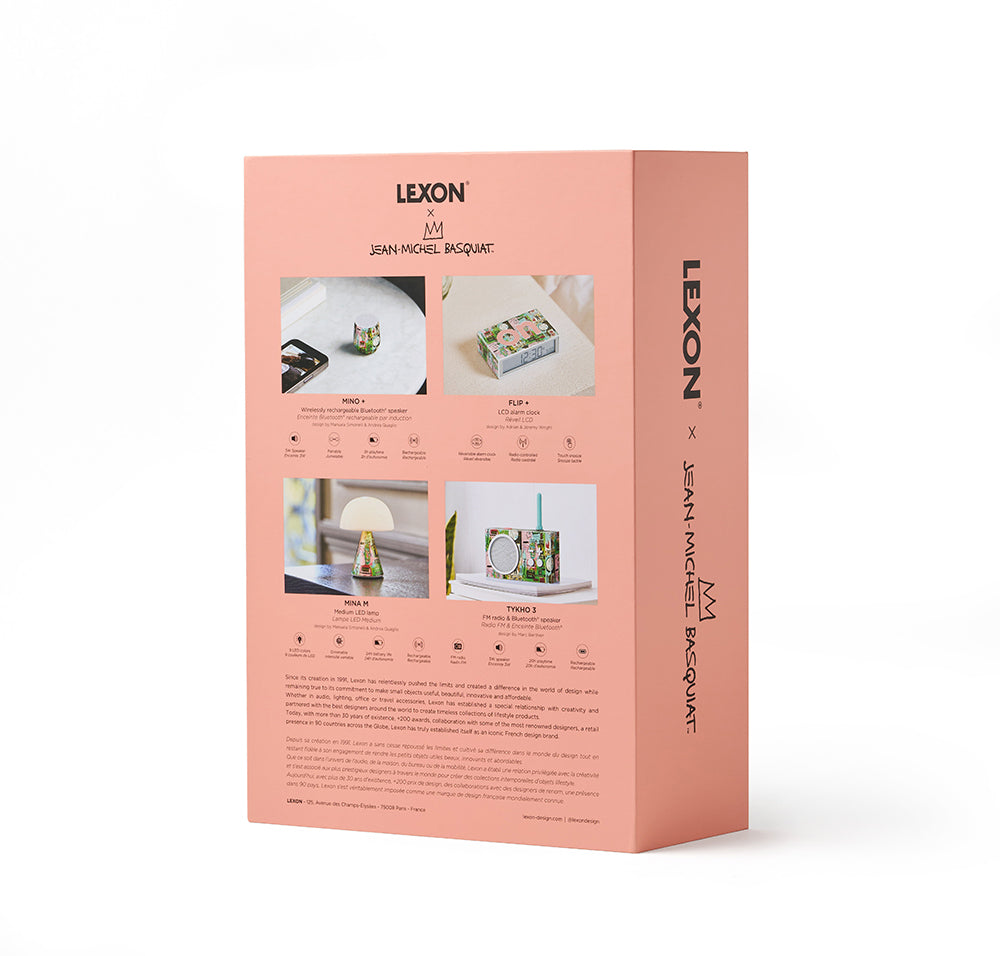 Lexon x Jean Michel Basquiat Gift Set - Italian