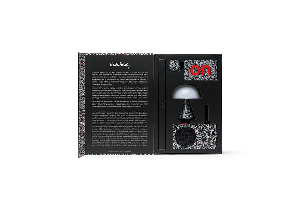 Lexon x Keith Haring Gift Set - Black