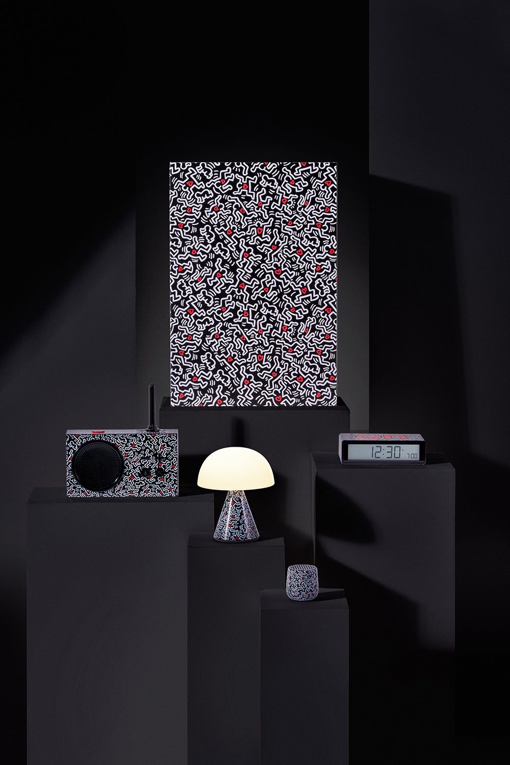 Lexon x Keith Haring Gift Set - Black