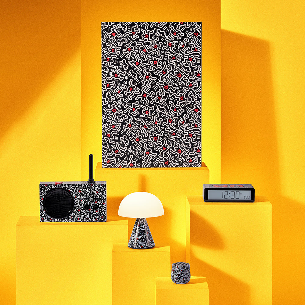 Lexon x Keith Haring Gift Set - Black