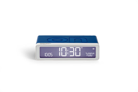 Lexon: Flip Classic x Pantone Alarm Clock - Classic Blue