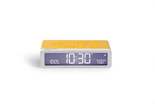 Lexon: Flip Classic x Pantone Alarm Clock - Mimosa
