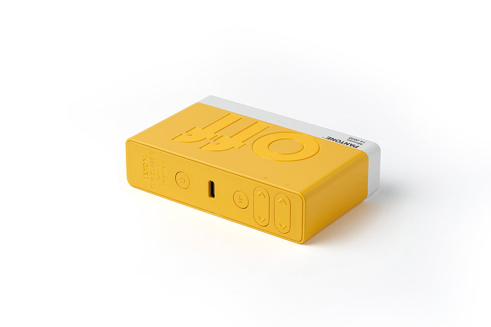 Lexon: Flip Classic x Pantone Alarm Clock - Mimosa