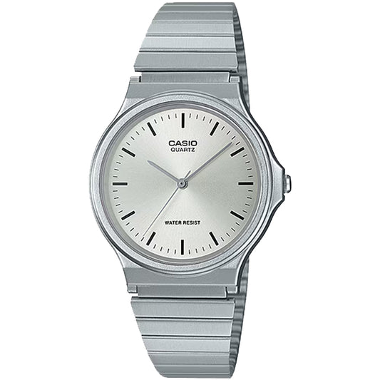 CASIO CLASSIC ANALOG STAINLESS STEEL WATCH MQ24D-7E