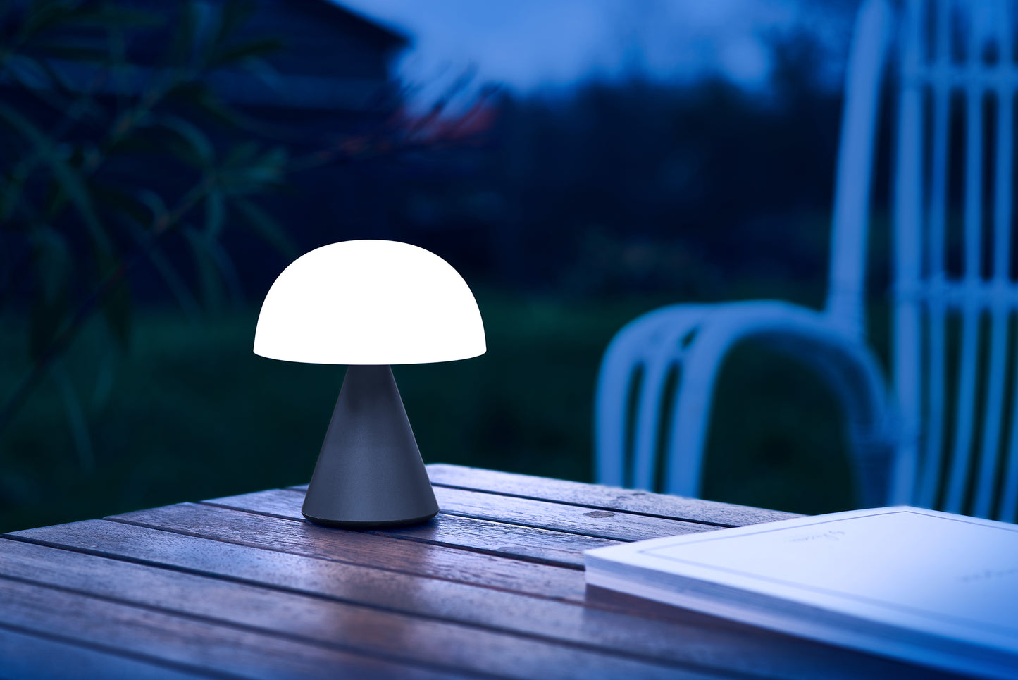 Lexon: Mina M LED Lamp - Gunmetal