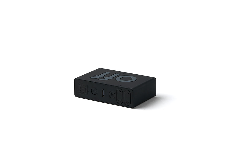 Lexon: Flip Travel Mini Alarm Clock - Black